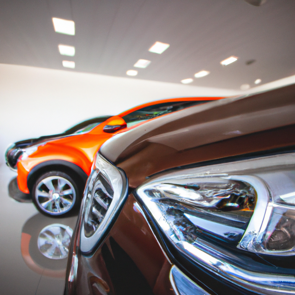 Showroom de carros de luxo